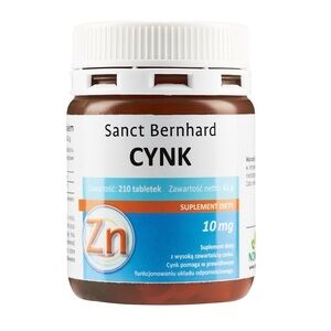 KRAUTERHAUS SANCT BERNHARD Cinkove tablete
