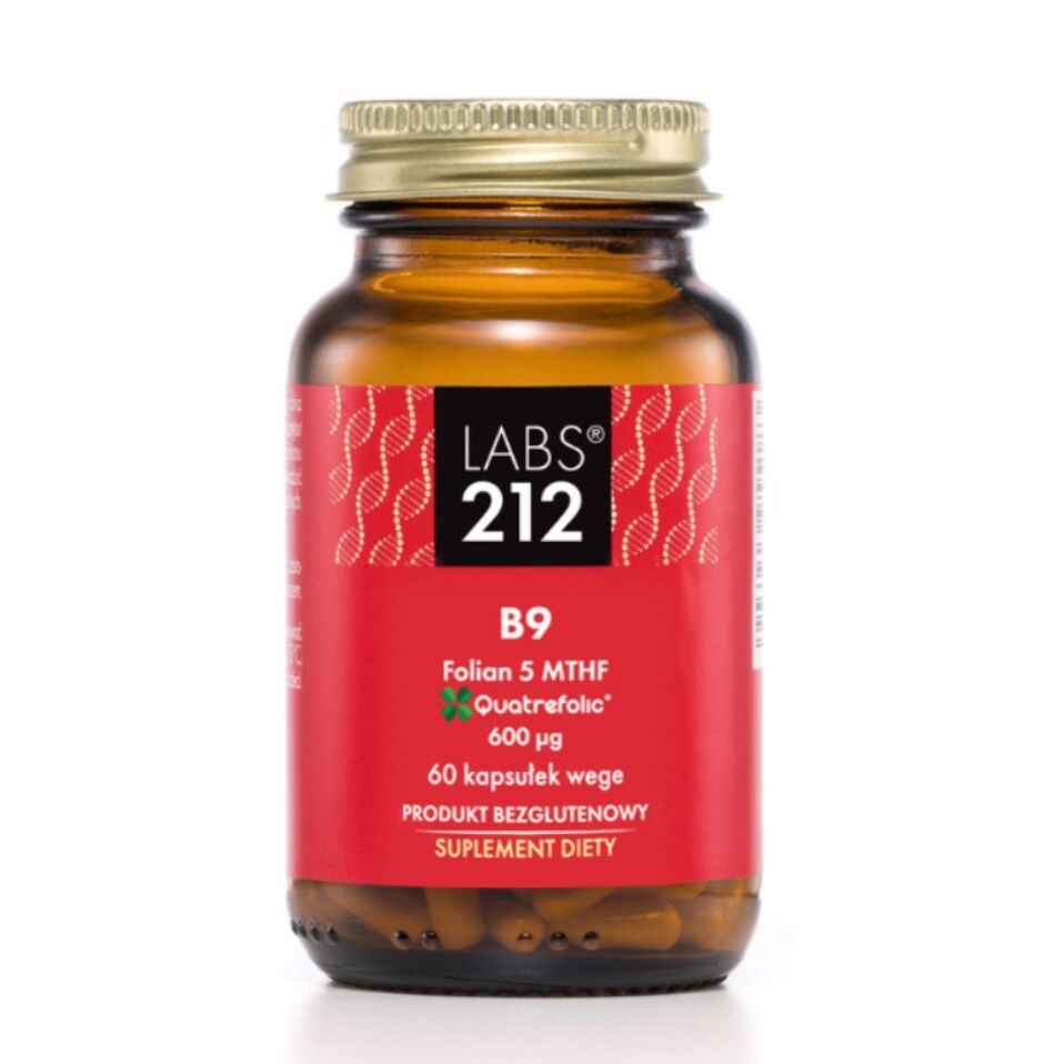 LABS212 B9 Folat 5-MTHF (60 kapsul) - Viking Supplements