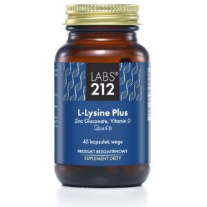 LABS212 L-lizin PLUS (45 kapsul) - Viking Supplements