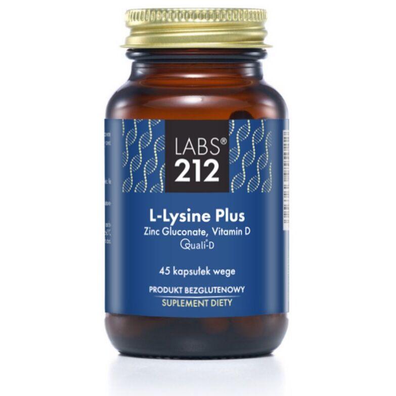 LABS212 L-lizin PLUS (45 kapsul) - Viking Supplements