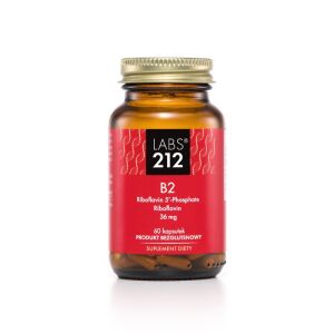 LABS212 Vitamin B2 riboflavin 5'-fosfat + riboflavin (60 kapsul) – Viking Supplements