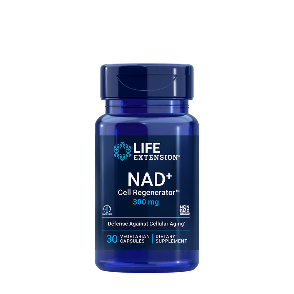 Life Extension – NAD+ Cell Regenerator 300 mg (30 rastlinskih kapsul) – Viking Supplements