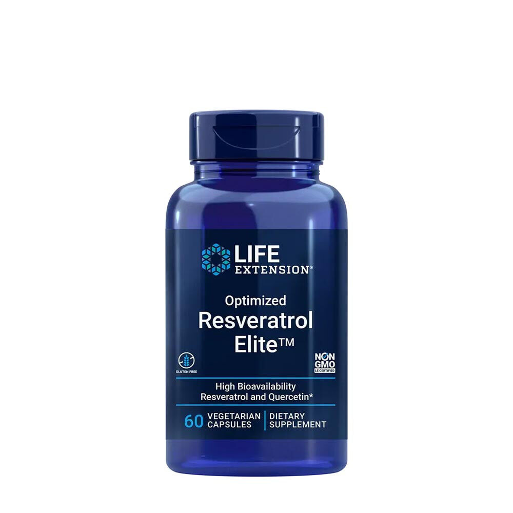 Life Extension – Optimized Resveratrol Elite™ (60 rastlinskih kapsul) – Viking Supplements