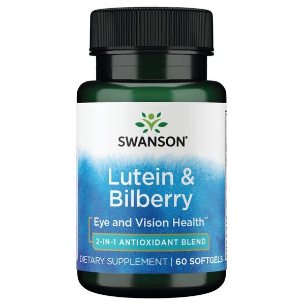 Lutein in borovnica – 60 mehkih kapsul – Viking Supplements