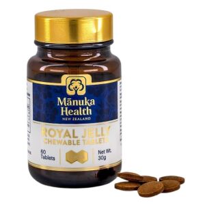 MANUKA HEALTH Žvečilne tablete z matičnim mlečkom (60 tablet) - Viking Supplements