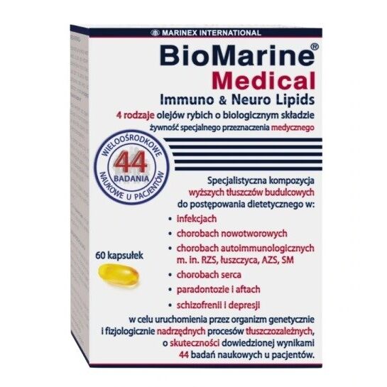 MARINEX BioMarine Medical Immuno & Neuro Lipids (60 kapsul) - Viking Supplements