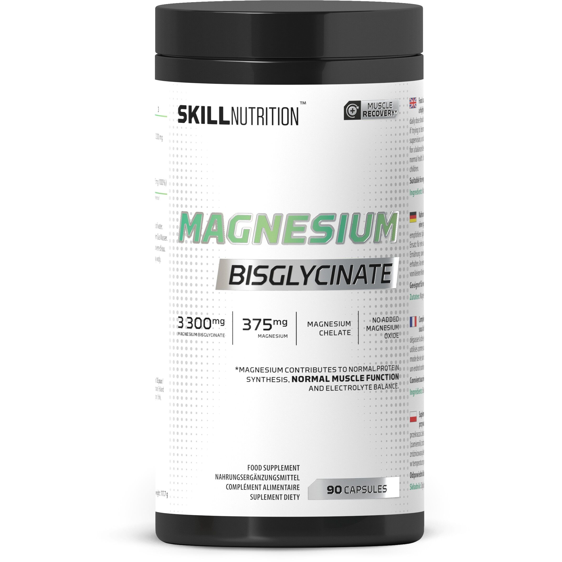 Magnezijev bisglicinat – 90 kapsul – Viking Supplements