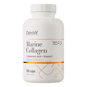 Morski kolagen + hialuronska kislina + vitamin C – 120 kapsul – Viking Supplements
