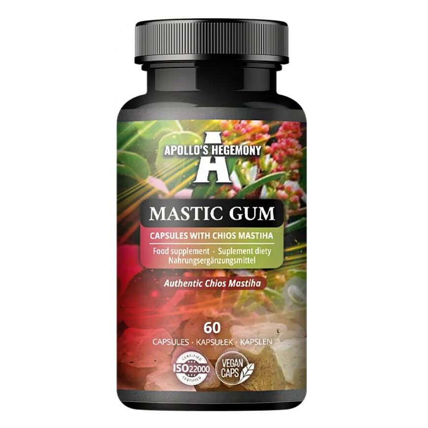 Mastična smola z mastiko iz Hiosa – 60 kapsul – Viking Supplements