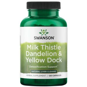 Mlečni osat, regrat in rumeni rep – 120 kapsul – Viking Supplements