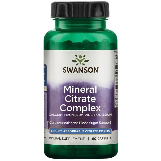Kompleks mineralnih citratov – 60 kapsul – Viking Supplements