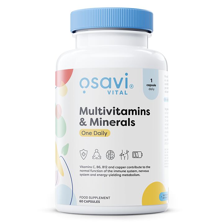 Multivitamini in minerali One Daily – 60 kapsul – Viking Supplements