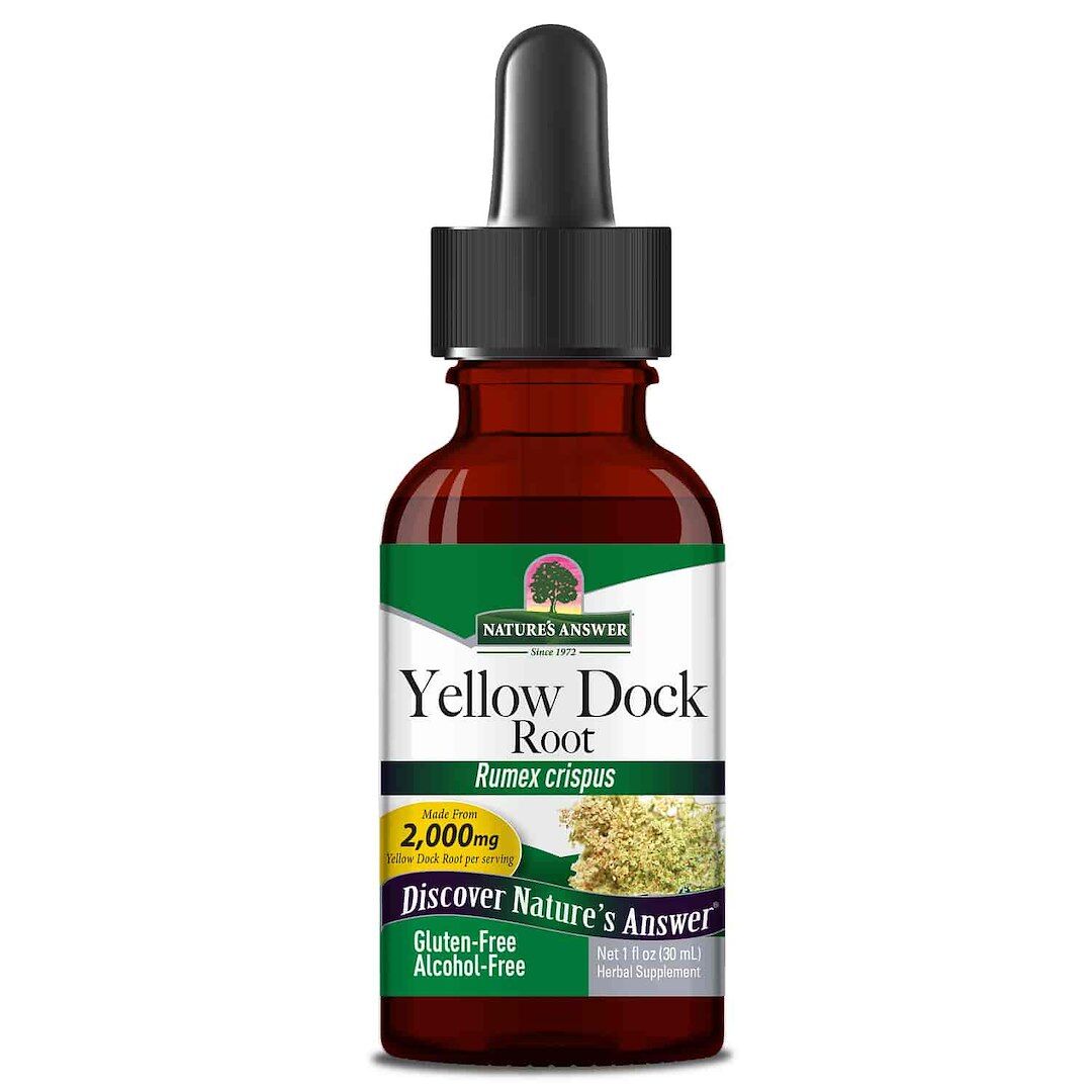 NATURE'S ANSWER Koren rumene koprive (30 ml / 1 fl. oz.) - Viking Supplements