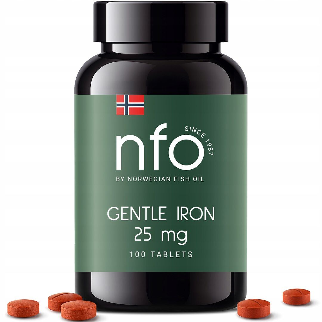 NFO Gentle Iron (100 tablet) - Viking Supplements