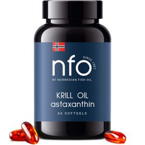 NFO Krillovo olje z astaksantinom (60 kapsul) – Viking Supplements