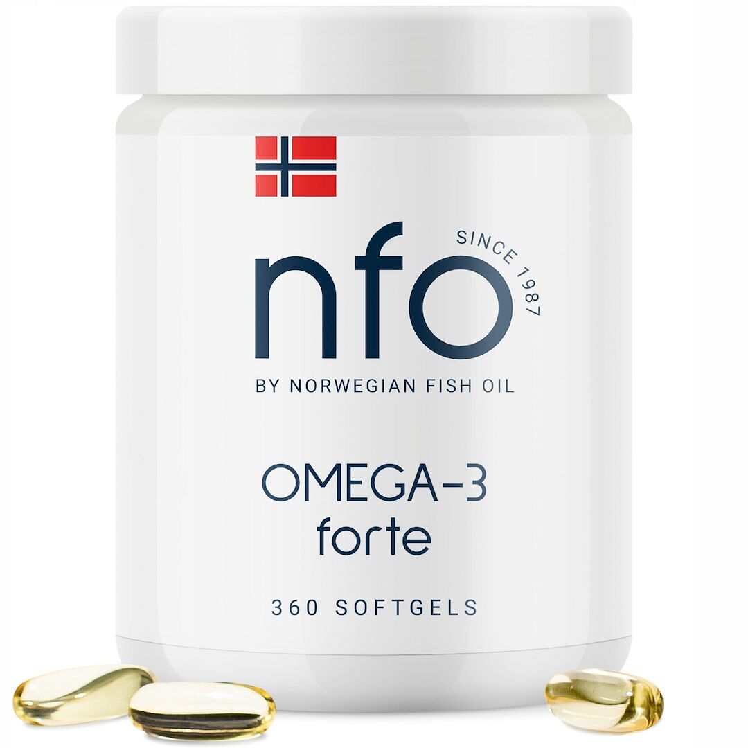 NFO Omega-3 Forte (360 kapsul) - Viking Supplements