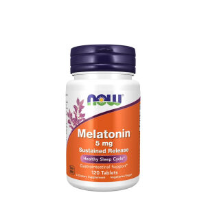 NOW Melatonin 5 mg s podaljšanim sproščanjem (120 tablet) - Viking Supplements