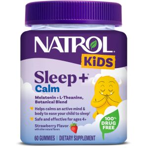 Natrol Kids Sleep + Calm (60 žvečilnih bonbonov)