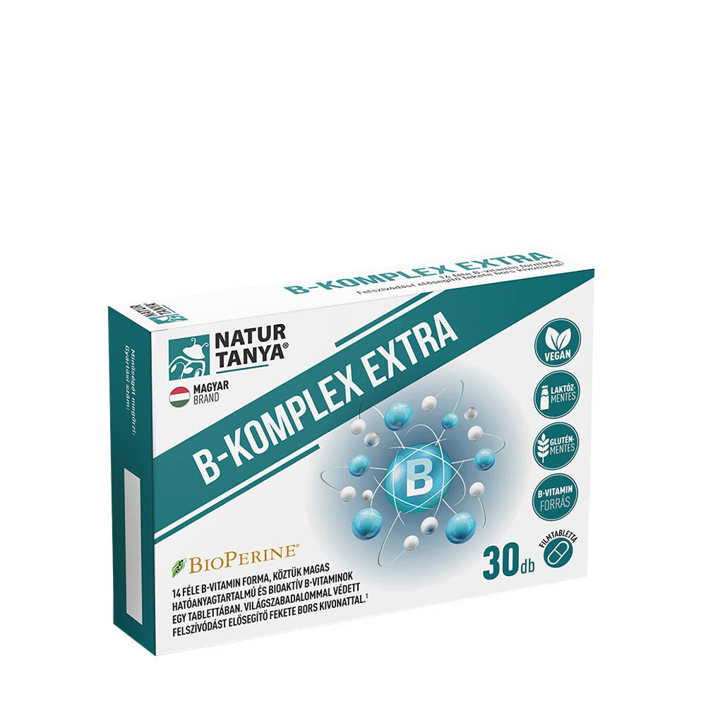 Natur Tanya B Complex Extra (30 Tablets) - Viking Supplements