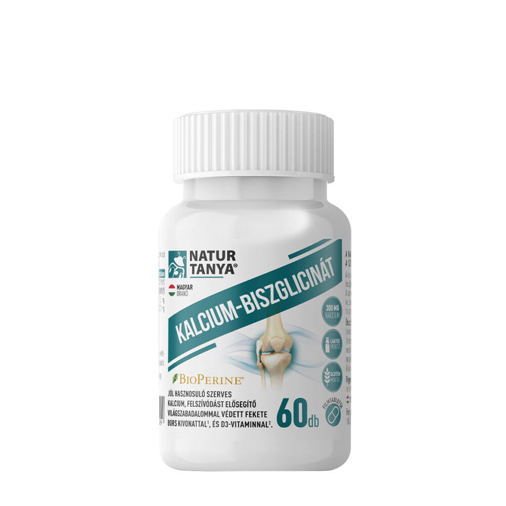 Natur Tanya kalcijev bisglicinat (60 tablet) – Viking Supplements