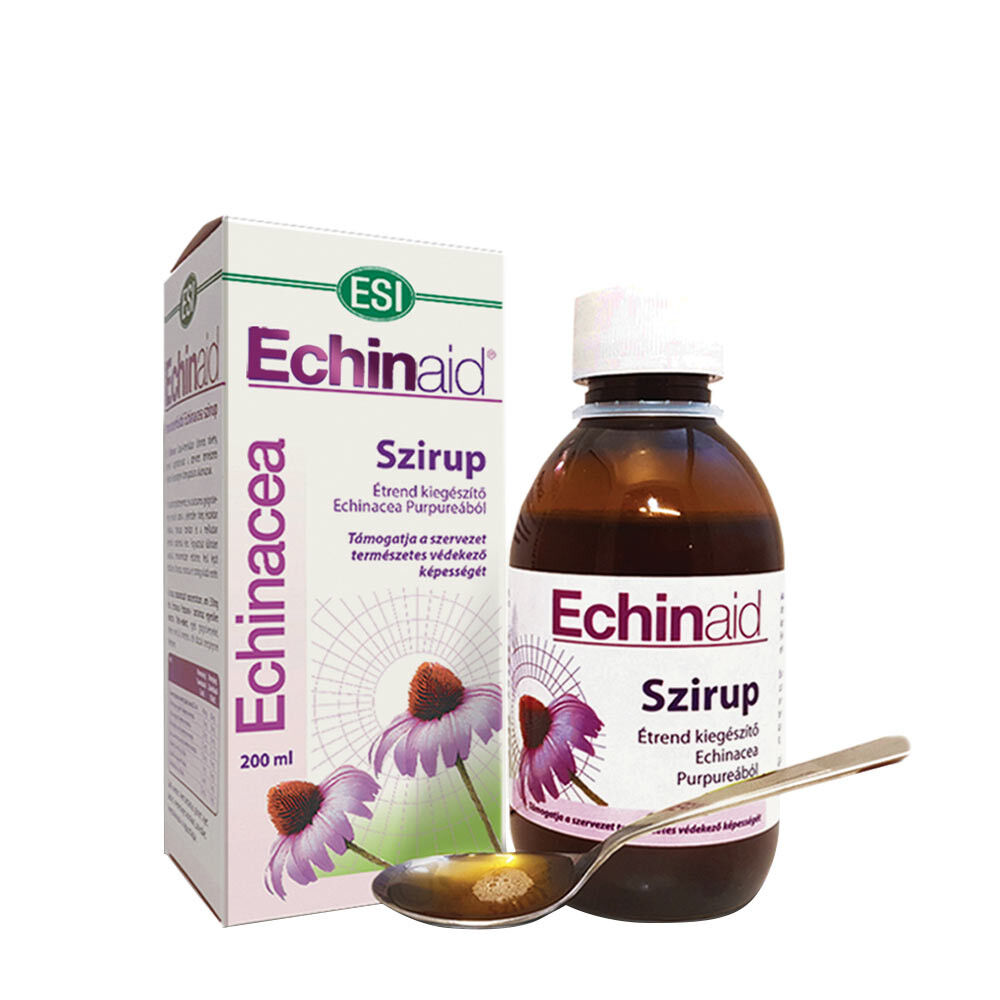 Natur Tanya ESI® Echinaid® sirup z ehinacejo za krepitev imunskega sistema (200 ml) - Viking Supplements