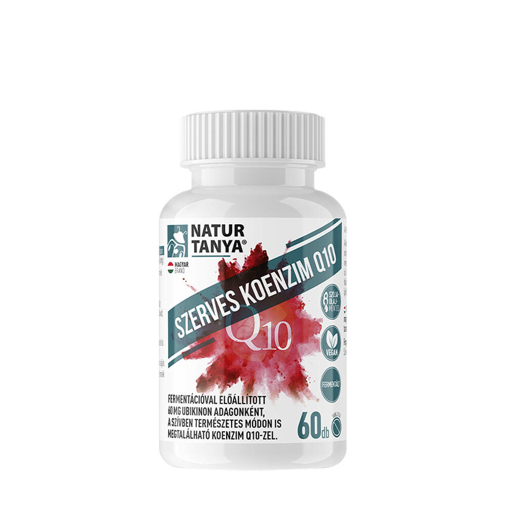 Natur Tanya Organic Coenzyme Q10 (60 Tablets) - Viking Supplements