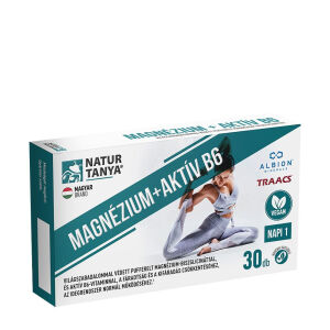 Natur Tanya Vegan Magnesium Active B6 (30 kapsul) – Viking Supplements