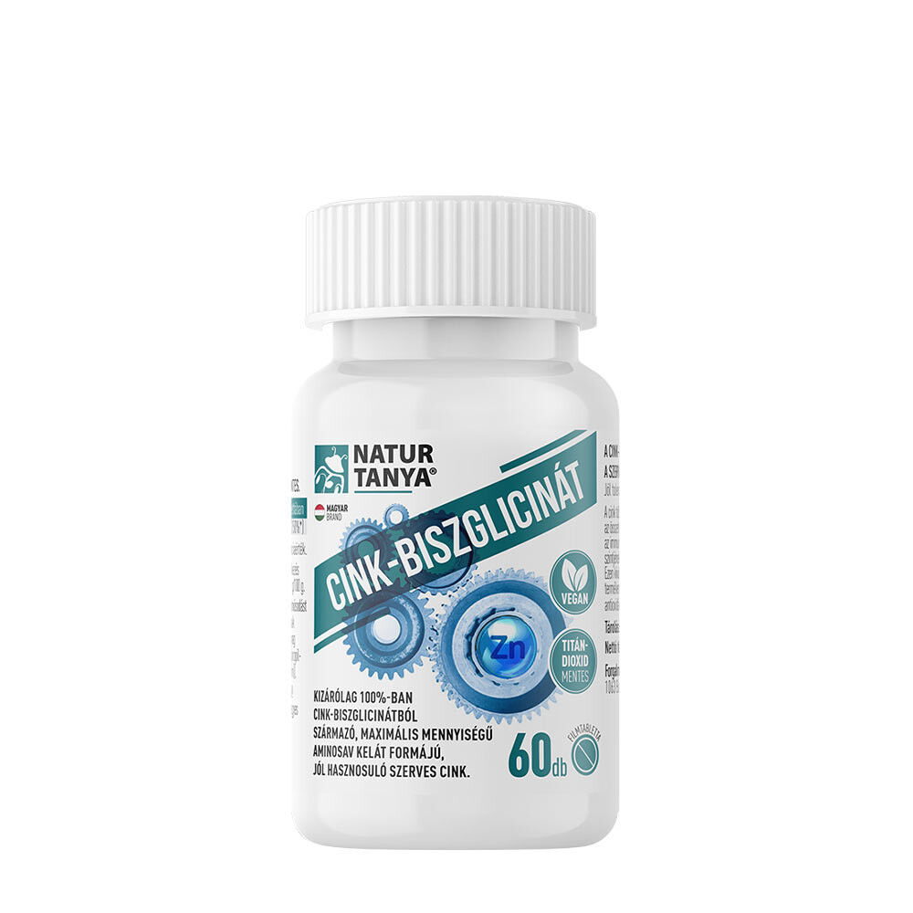 Natur Tanya cinkov bisglicinat (60 tablet) – Viking Supplements