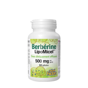 Natural Factors Berberine LipoMicel Matrix (60 mehkih kapsul) - Viking Supplements