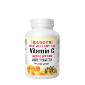 Natural Factors Liposomski vitamin C (90 mehkih kapsul) - Viking Supplements