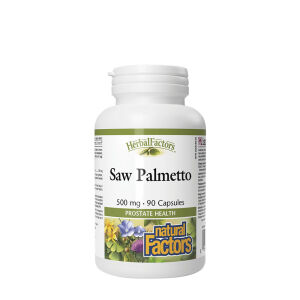 Natural Factors Saw Palmetto 500 mg (90 kapsul) - Viking Supplements