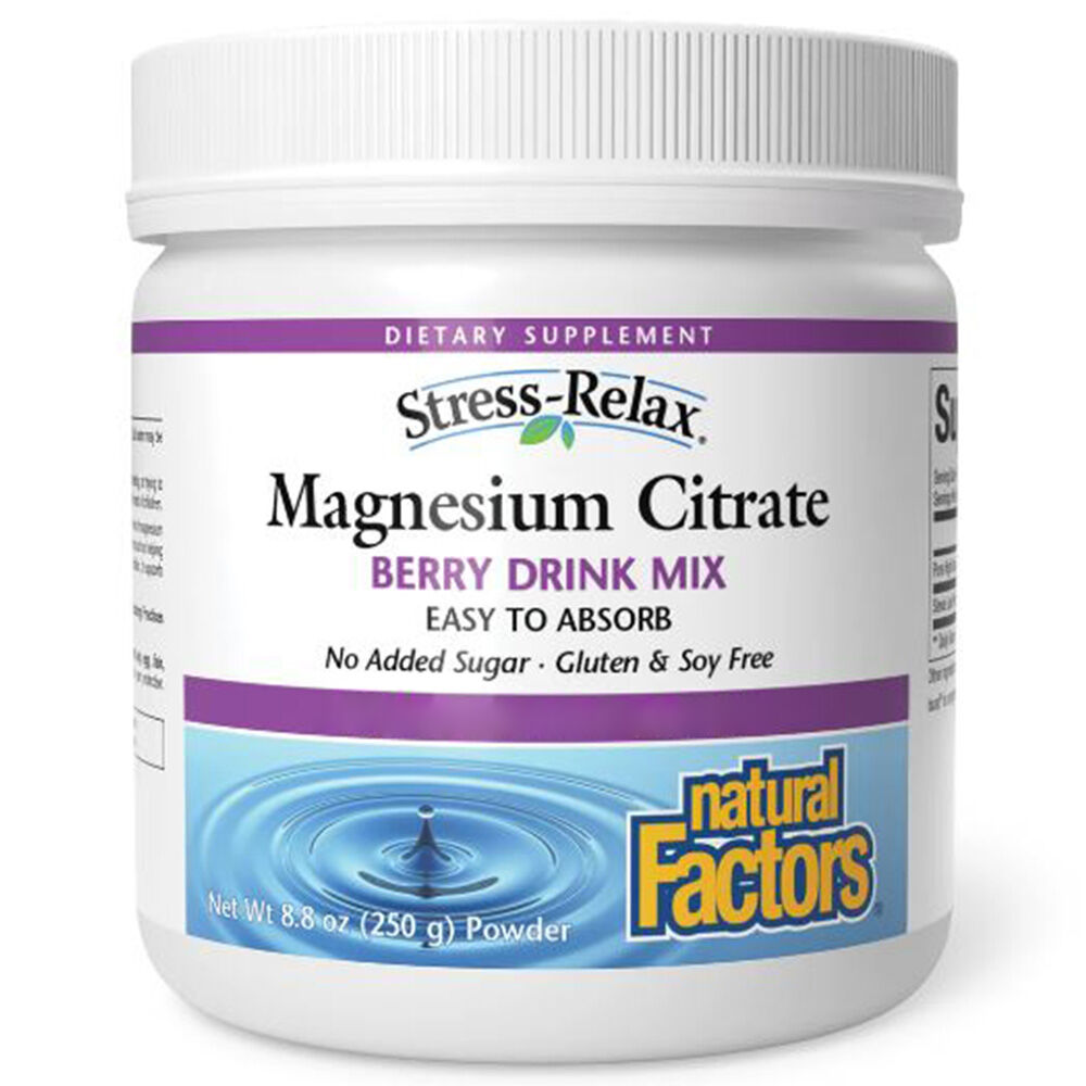 Natural Factors Stress-Relax 250 g – Viking Supplements