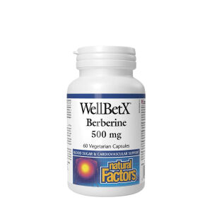 Natural Factors WellBetX Berberin 500 mg (60 kapsul) - Viking Supplements