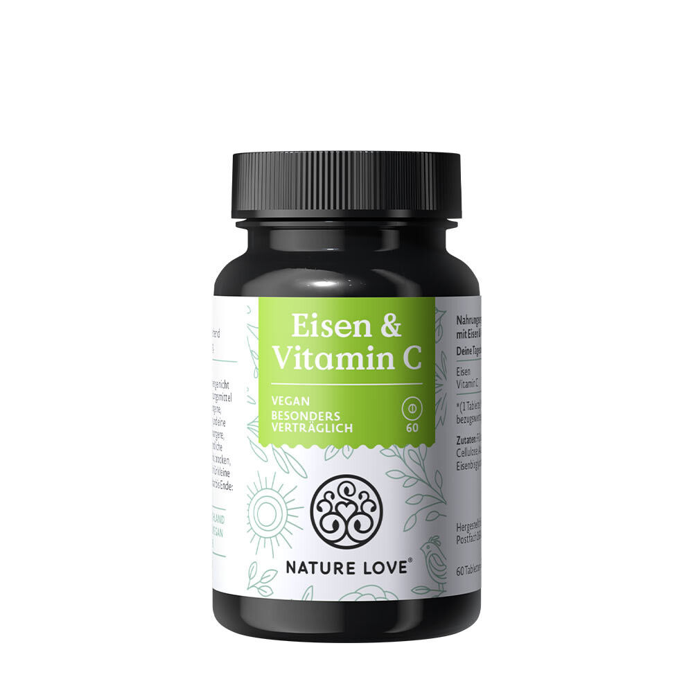 Nature Love Železo in vitamin C (60 tablet) – Viking Supplements