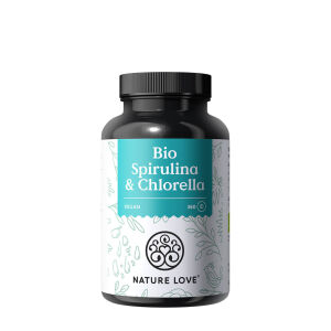 Nature Love Organska spirulina in klorela (360 tablet) – Viking Supplements