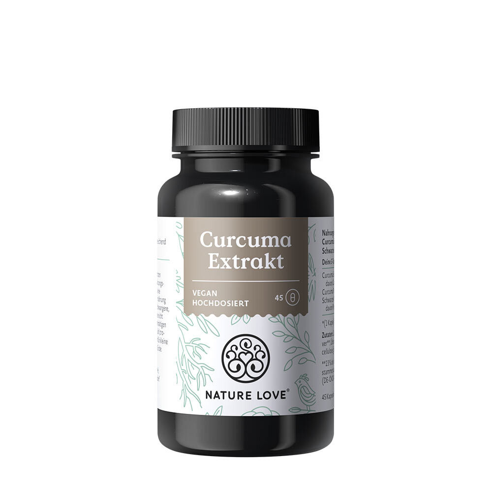 Nature Love izvleček kurkume (45 kapsul) – Viking Supplements