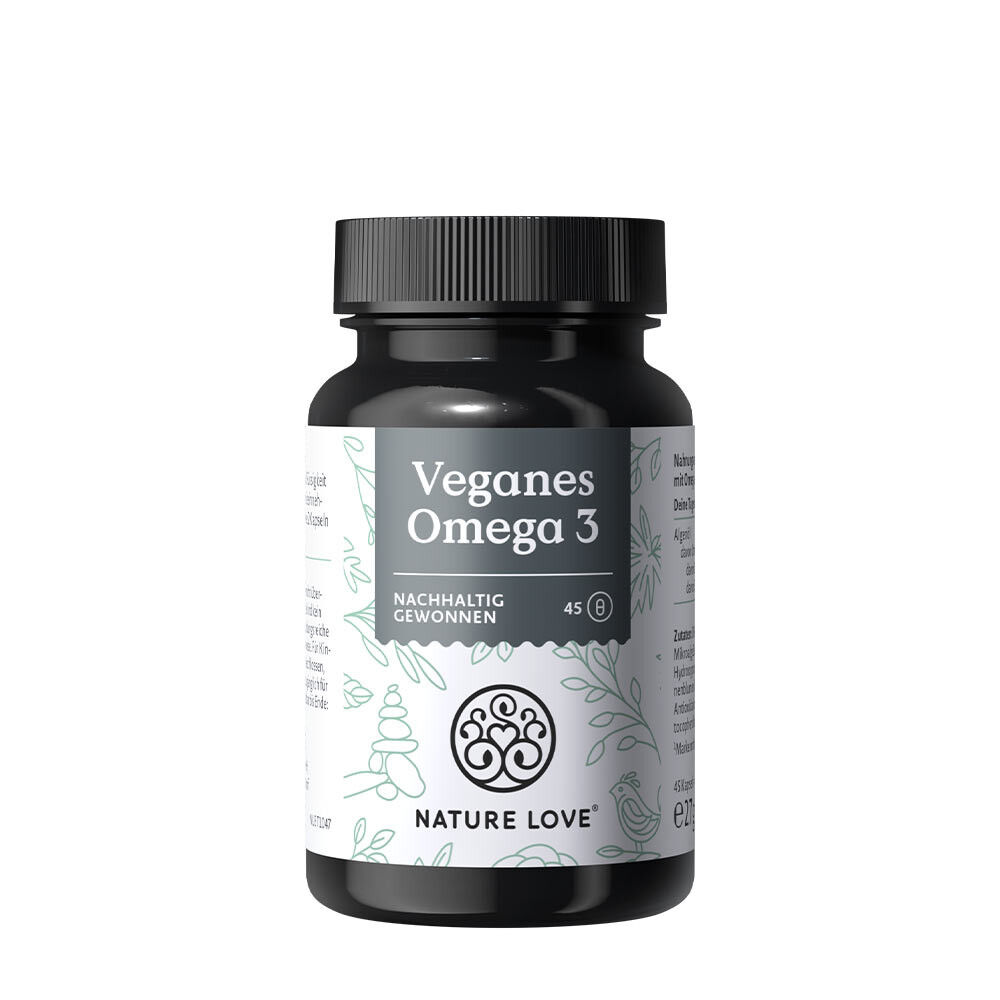 Nature Love Vegan Omega-3 (45 kapsul) – Viking Supplements