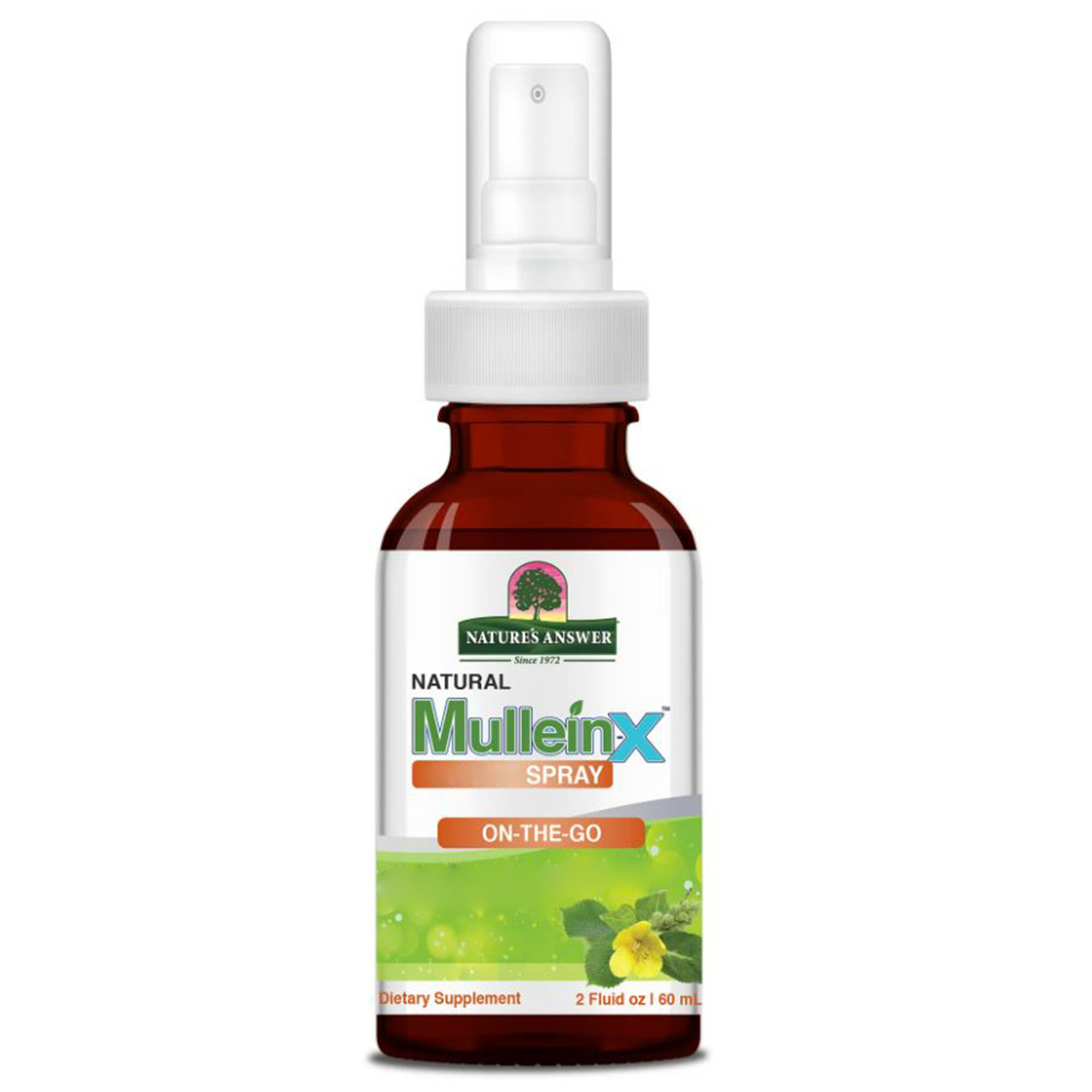 Nature's Answer Mullein-X sprej za grlo 60 ml - Viking Supplements