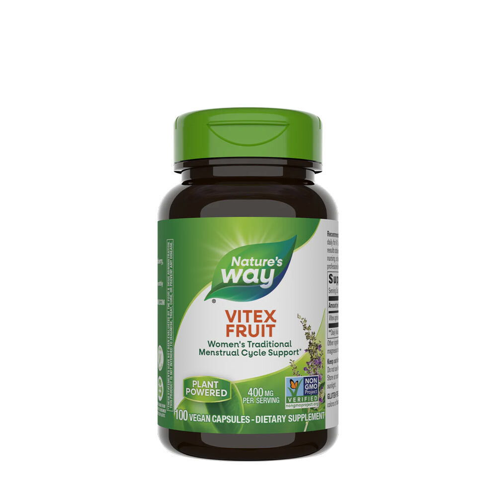 Natures Way Vitex Fruit (100 kapsul) - Viking Supplements