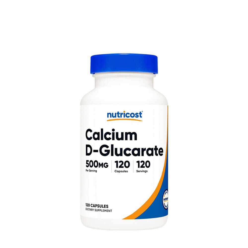 Nutricost kapsule s kalcijevim D-glukaratom (120 kapsul) - Viking Supplements