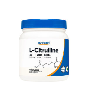 Nutricost L-Citrulline (Base) Powder (600 g) - Viking Supplements