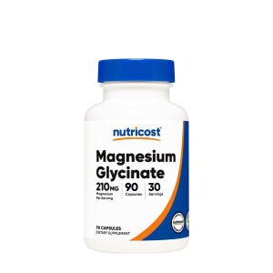 Nutricost magnezijev glicinat 210 mg (90 kapsul) - Viking Supplements