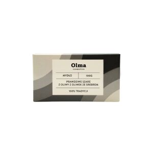 OLMA COSMETICS Milo iz prave sive oljčne olje s srebrom (100 g) - Viking Supplements