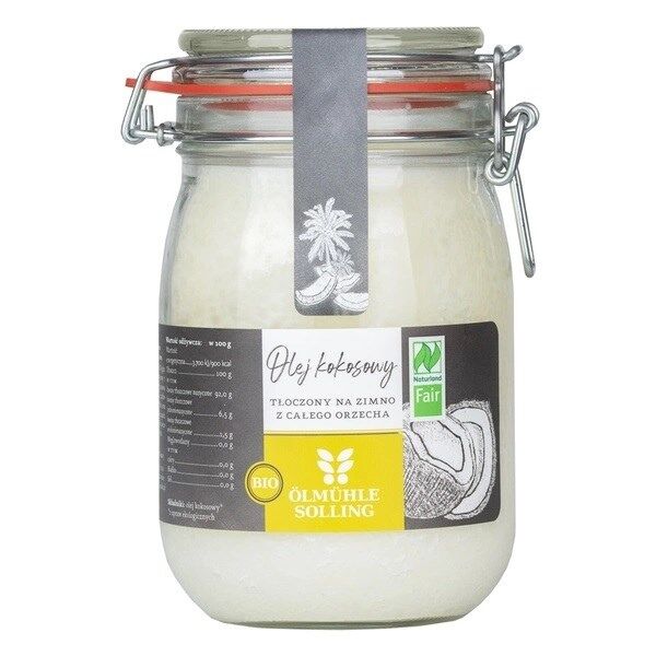 OLMUHLE SOLLING Bio kokosovo olje (1000 ml / 33,8 fl. oz.) – Viking Supplements