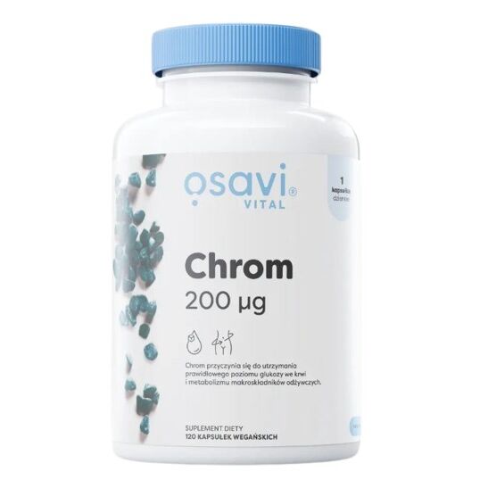 OSAVI Chrom 200 mcg (120 kapsul) - Viking Supplements