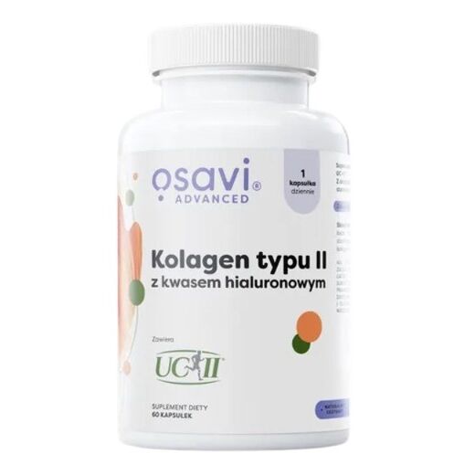 OSAVI Kolagen tipa II s hialuronsko kislino (60 kapsul) - Viking Supplements