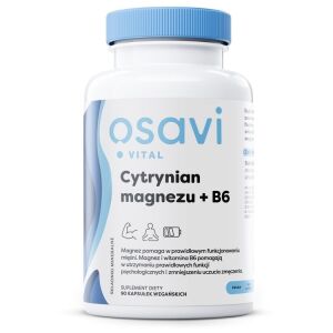OSAVI Magnezijev citrat + B6 (90 kapsul) - Viking Supplements