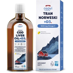 OSAVI Norveško olje iz jeter trske +D3