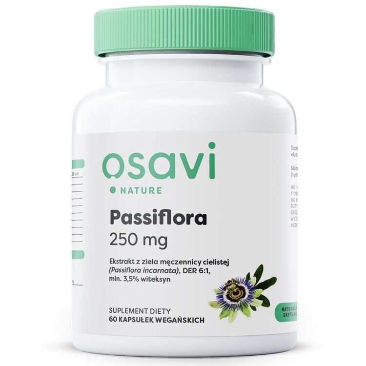 OSAVI Passiflora 250 mg (60 kapsul) - Viking Supplements
