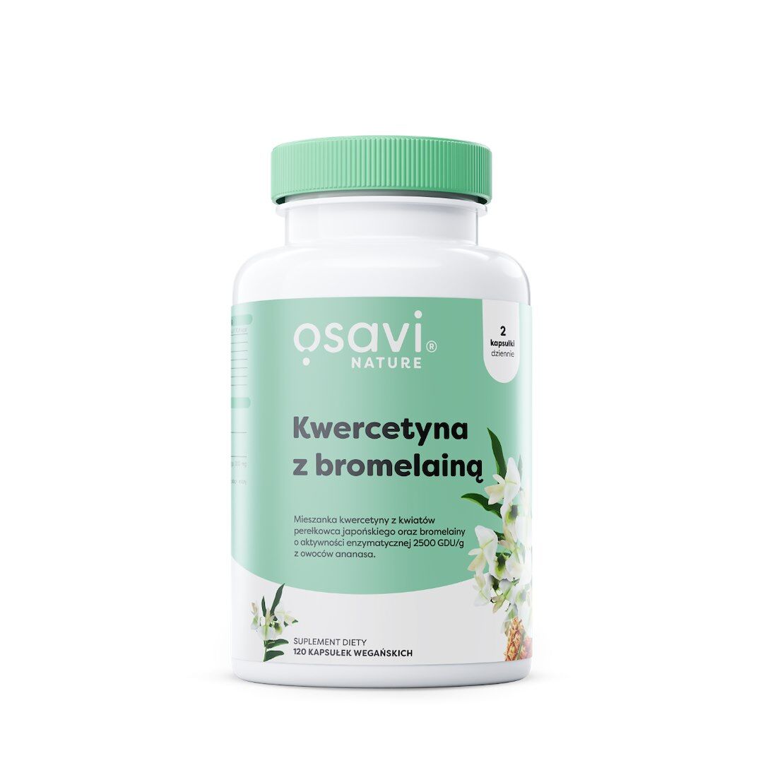 OSAVI Kvercetin z bromelainom (120 kapsul) - Viking Supplements